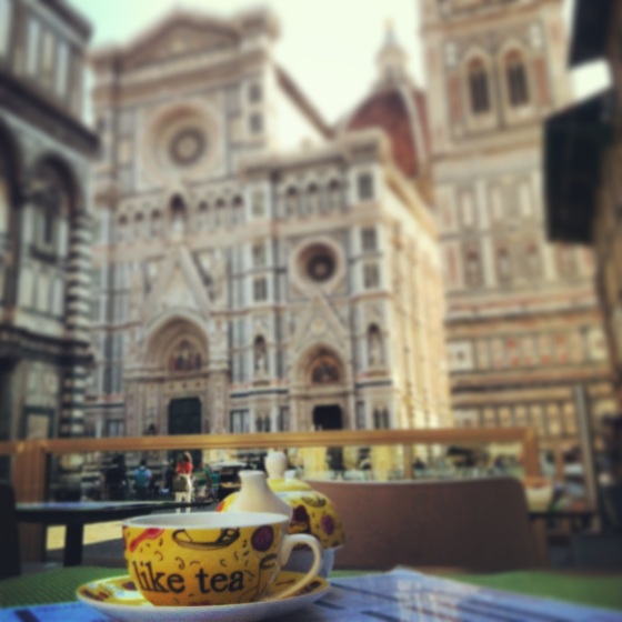 Tea Time near the Duomo